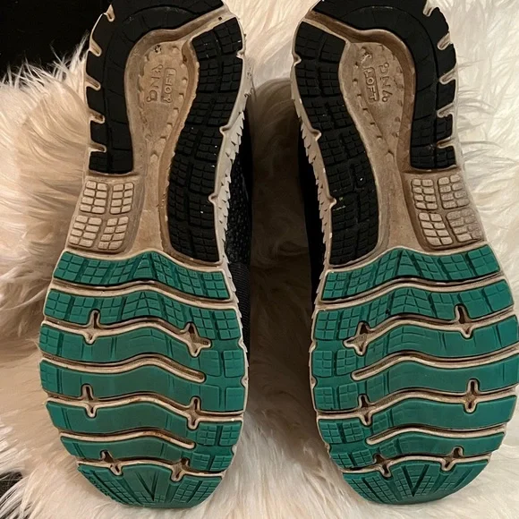 Brooks Womens Glycerin 16 1202781D081 Lace Up Black Running Shoes Size 10D - Picture 5 of 9